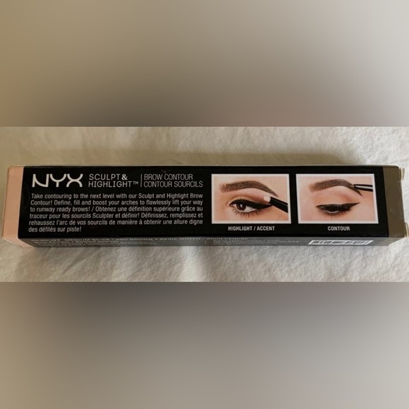 NYX Sculpt & Highlight Brow Contour  - MSHBC08 and ashburn/soft pink shbc04 - Picture 1 of 7